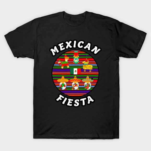 🌶️ Mexican Fiesta, Cinco de Mayo T-Shirt by Pixoplanet